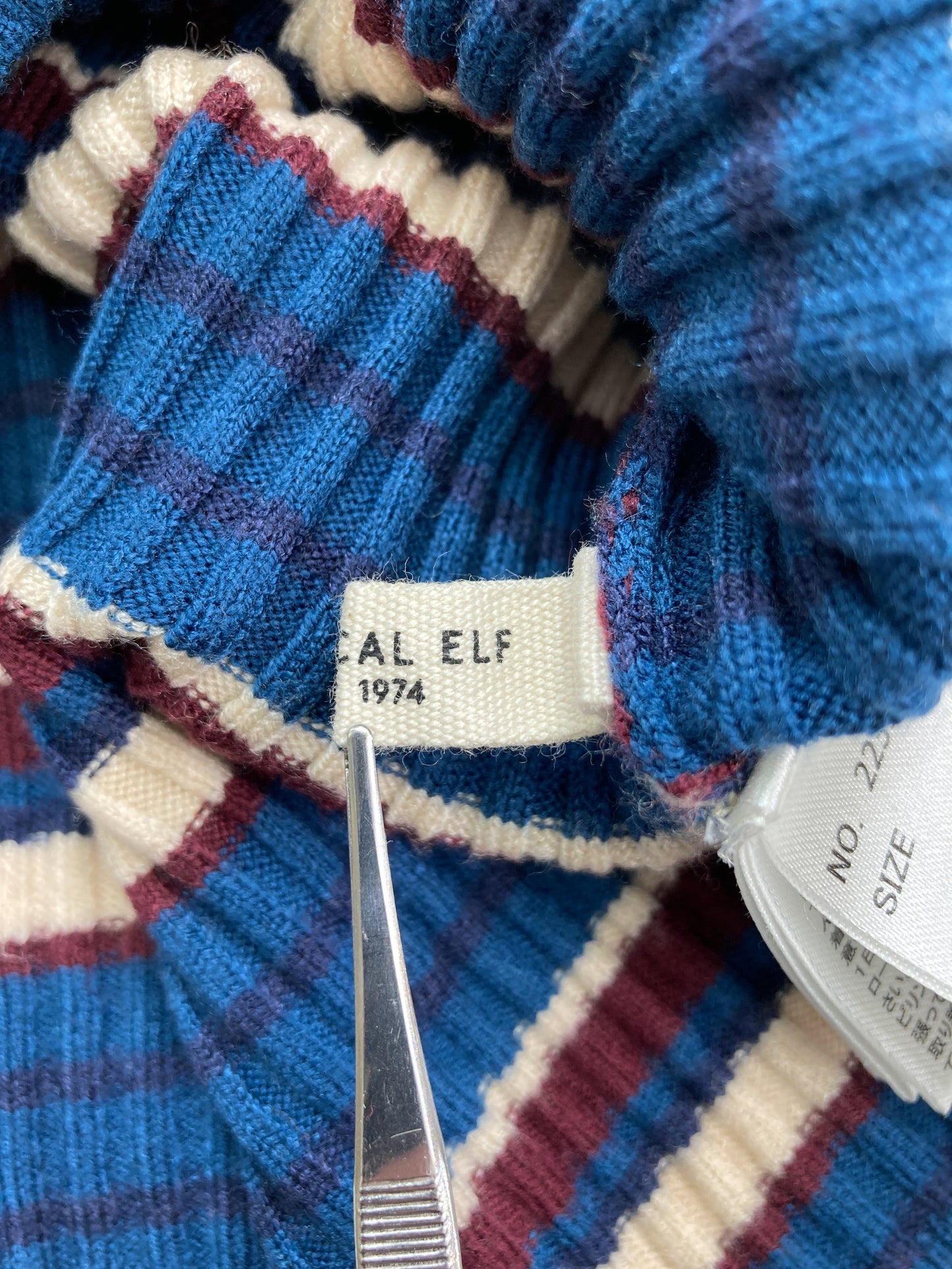 CLASSICAL ELF/クラシカルエルフ/ニット/セーター/トップス/ブルー/L