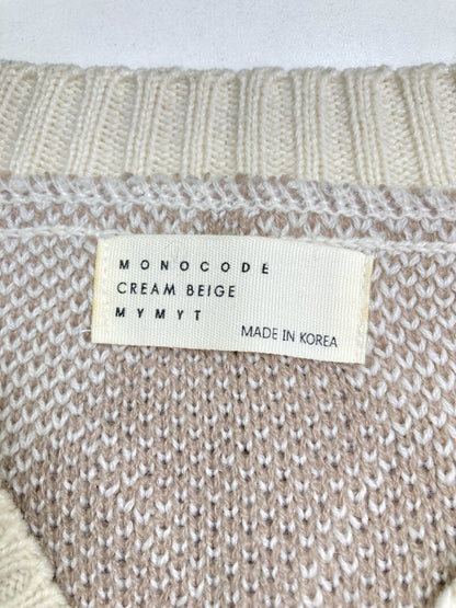 MONOCODE/モノコード/ニット/セーター/トップス/ベージュ