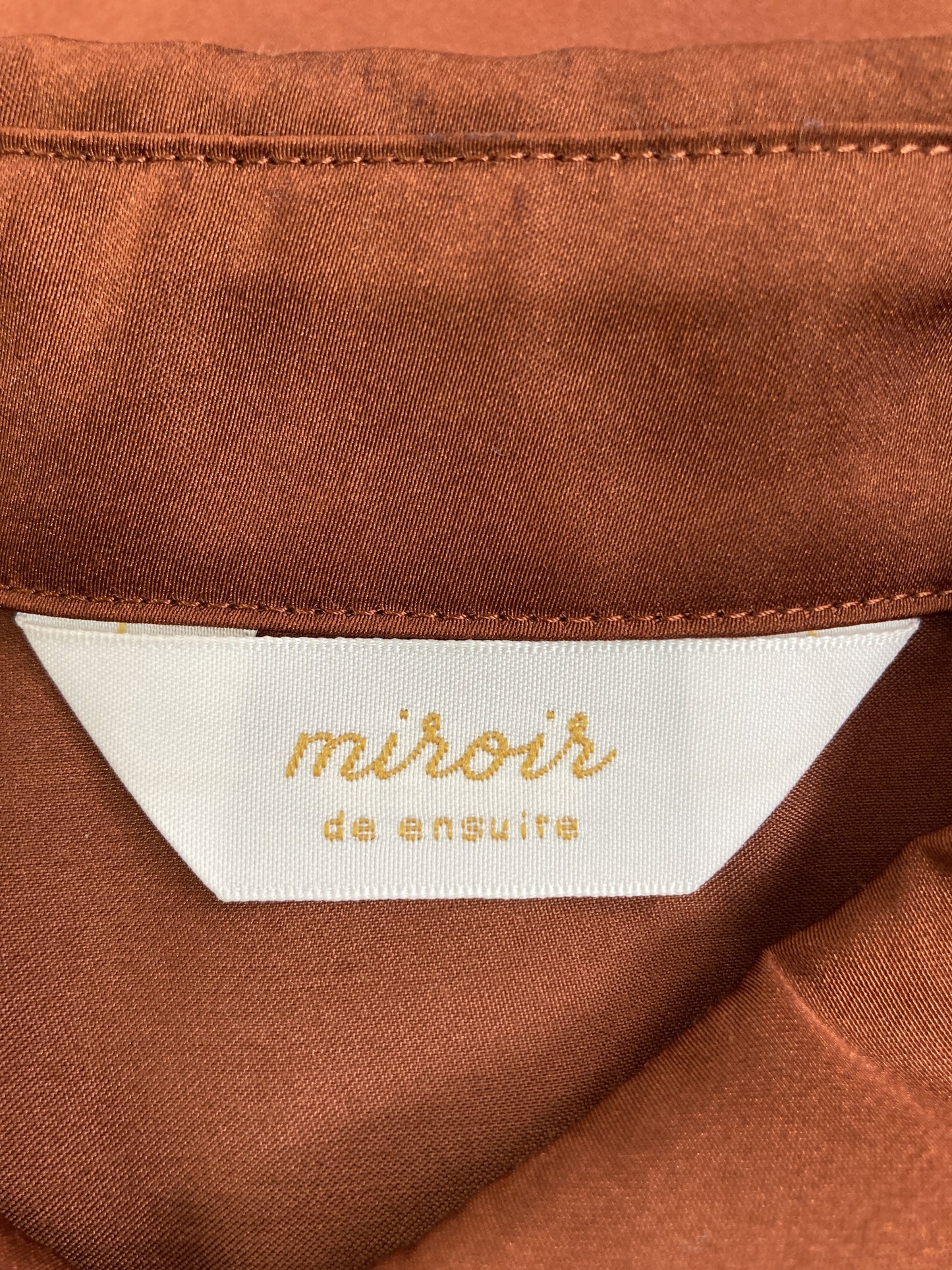 miroir/シャツワンピース/ワンピース/ドレス/ブラウン