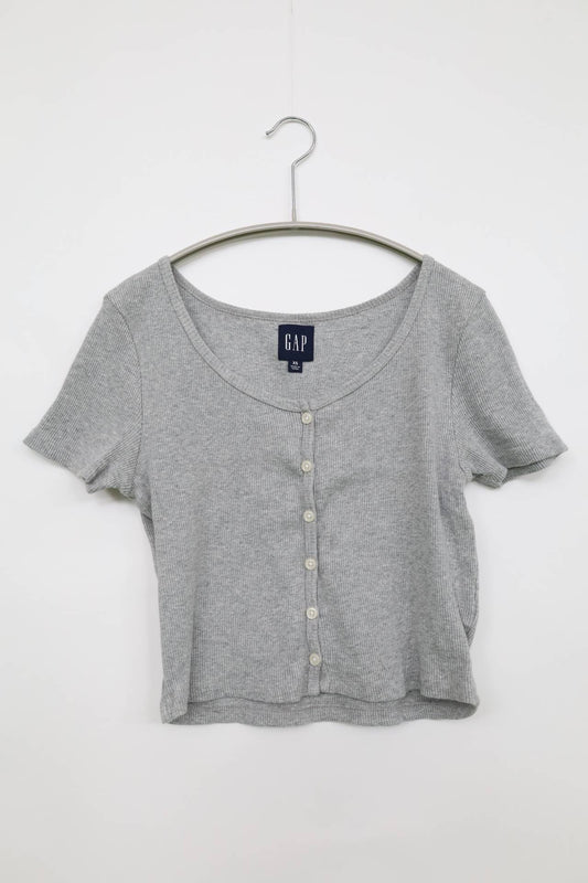 GAP/ギャップ/Tシャツ/カットソー/トップス/グレー/XS