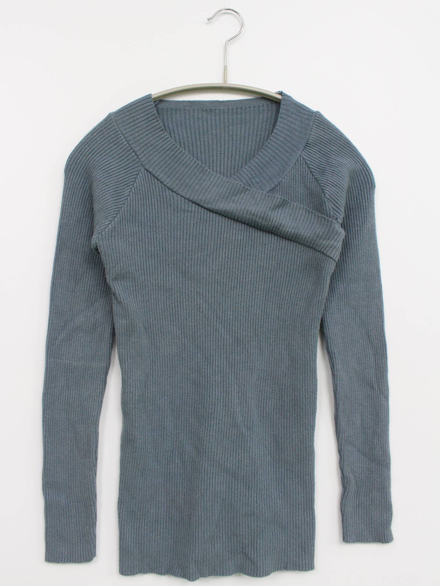 jasmine/ニット/セーター/トップス/ブルー/F