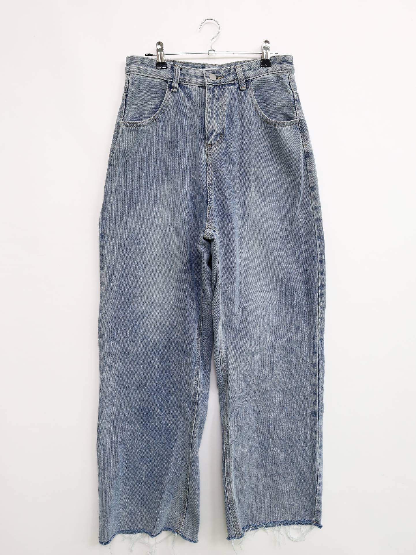 X･H･T/デニムパンツ/パンツ/スカイブルー/M