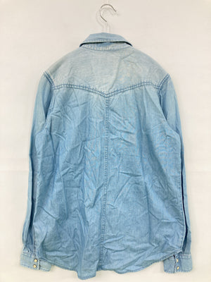 AMERICAN EAGLE/アメリカンイーグル/シャツ/ブラウス/トップス/ブルー/S