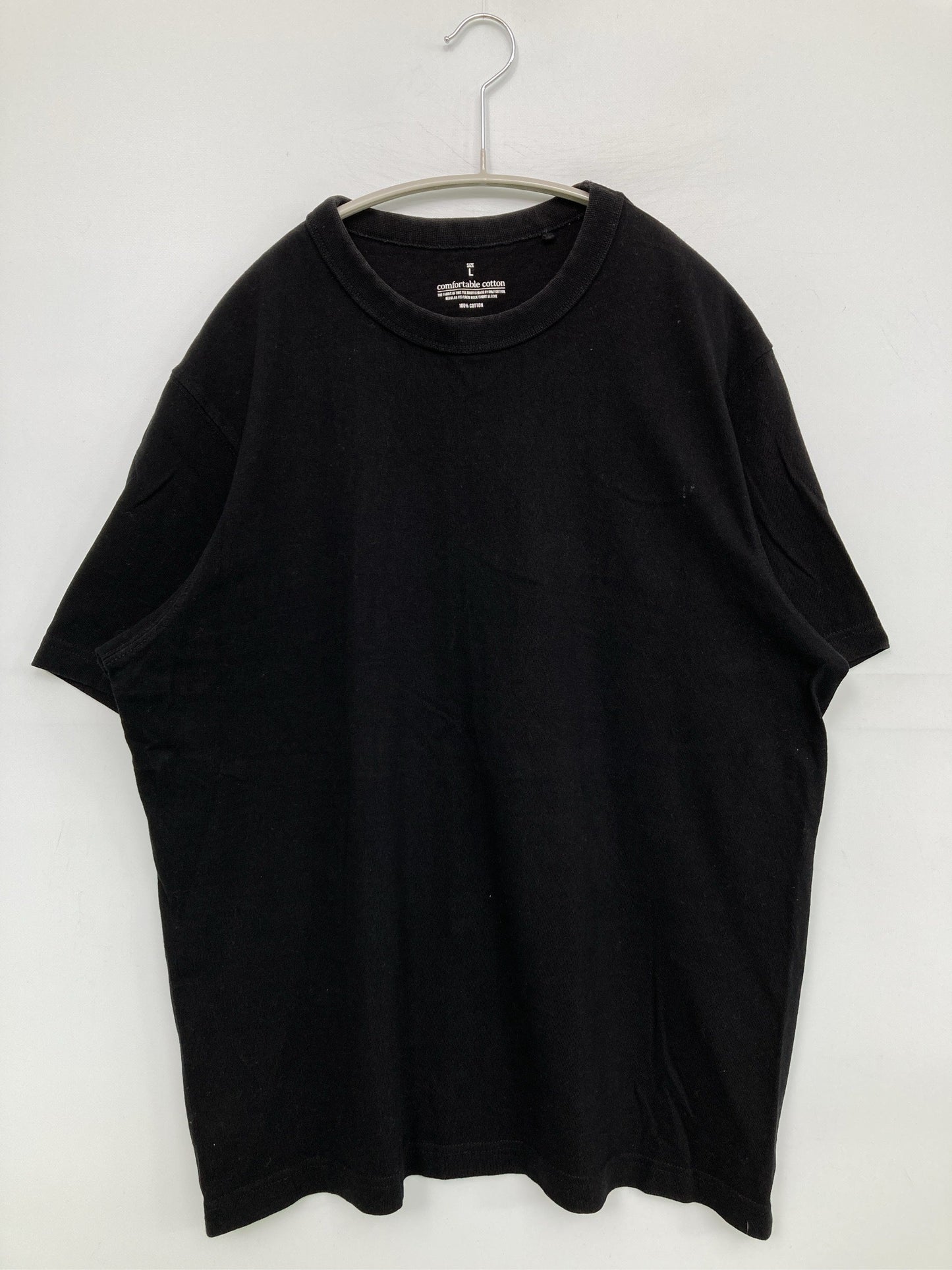Tシャツ/カットソー/トップス/ブラック/L