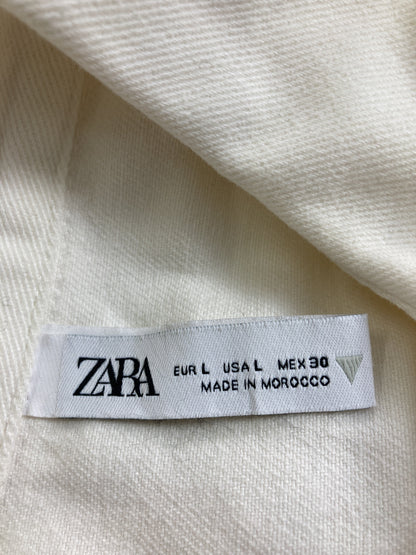 ZARA/ザラ/シャツ/ブラウス/トップス/ホワイト/L