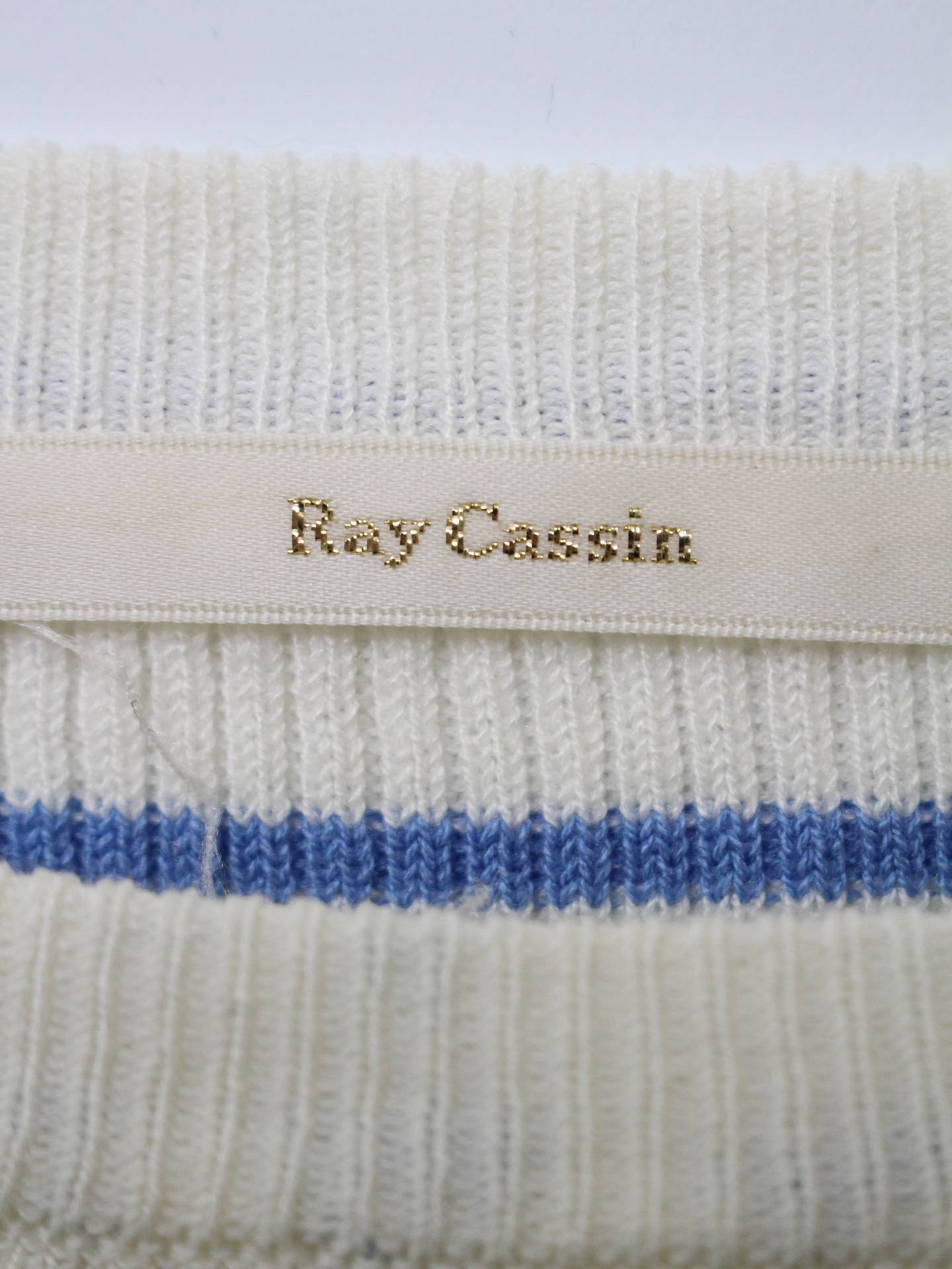 RAY CASSIN/ニット/セーター/トップス/ホワイト/F