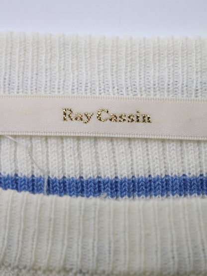 RAY CASSIN/ニット/セーター/トップス/ホワイト/F