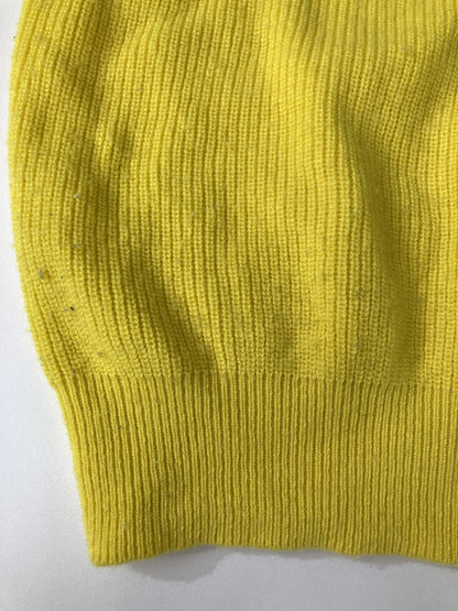 WOOL&CASHMERE/Tシャツ/カットソー/トップス/イエロー