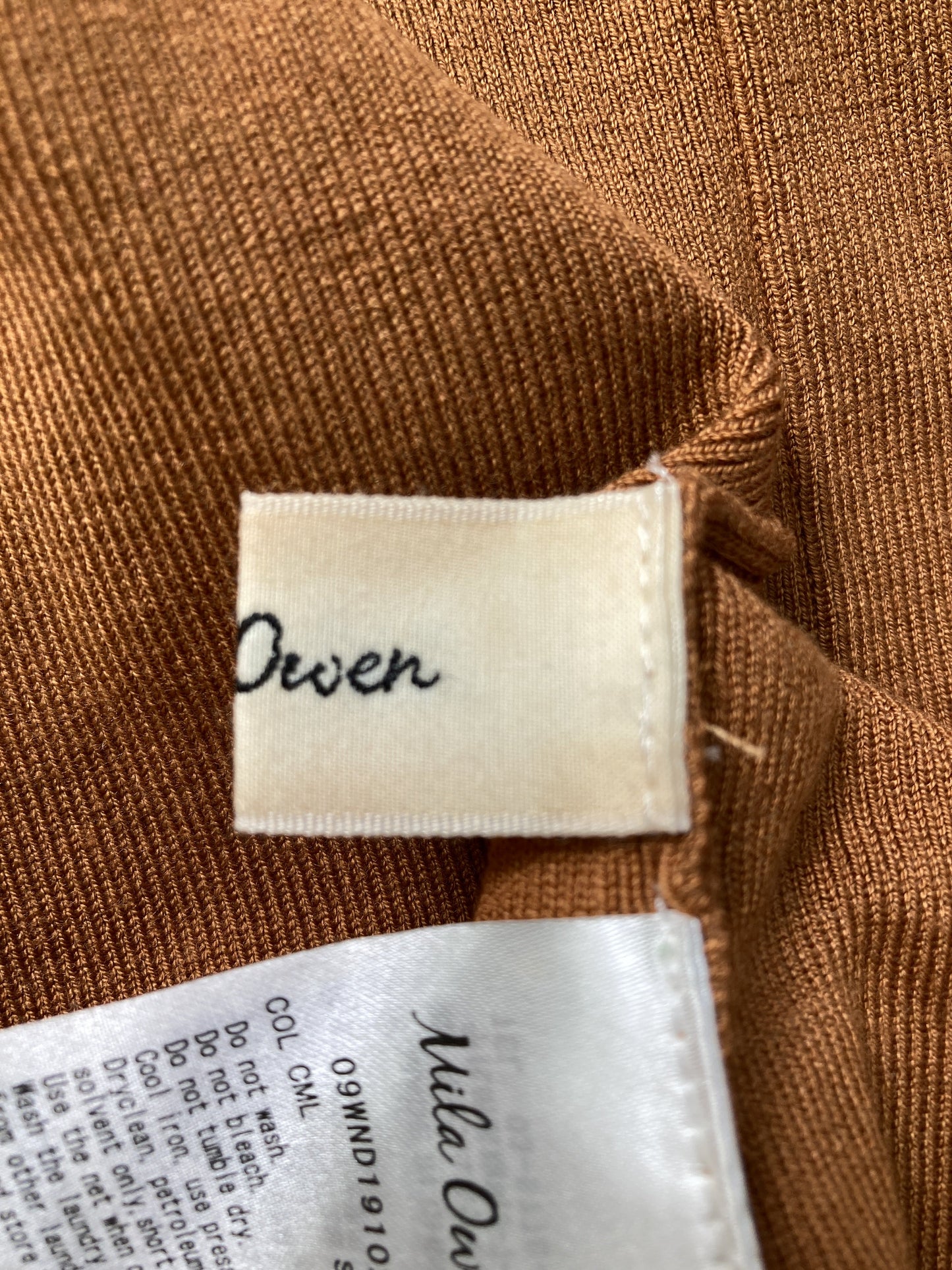 Mila Owen/ミラオーウェン/カーディガン/ボレロ/トップス/ブラウン/0