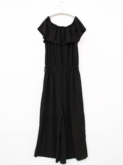 tocco/つなぎ/オールインワン/オールインワン・サロペット/ブラック/M