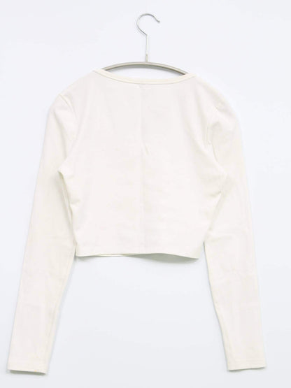 Tシャツ/カットソー/トップス/ホワイト