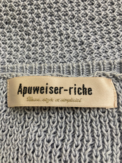 Apuweiser-riche/ニット/セーター/トップス/グレー/2