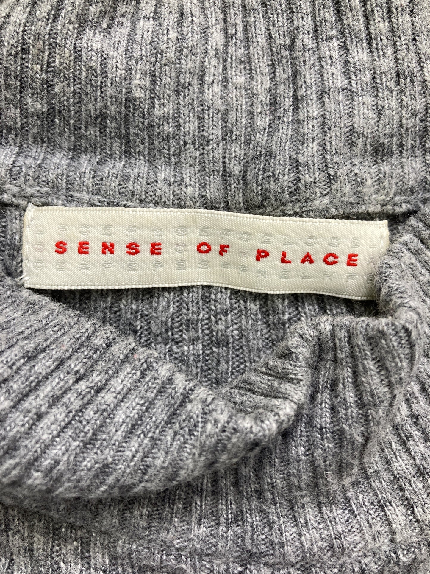 SENSE OF PLACE/センスオブプレイス/ニット/セーター/トップス/グレー/FREE