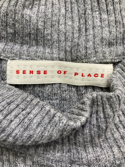 SENSE OF PLACE/センスオブプレイス/ニット/セーター/トップス/グレー/FREE