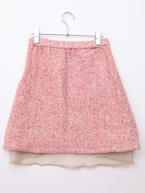 FURFUR/ファーファー/ショート/ミニスカート/スカート/ピンク/FREE