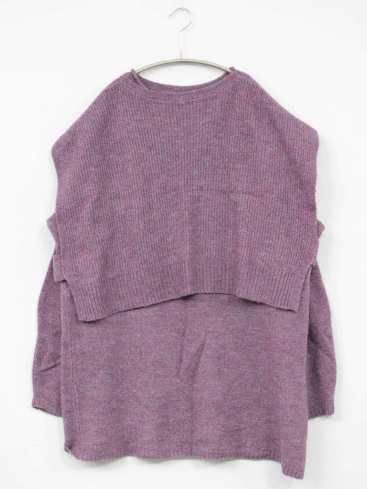 SELECT MOCA/セレクトモカ/ニット/セーター/トップス/パープル/FREE