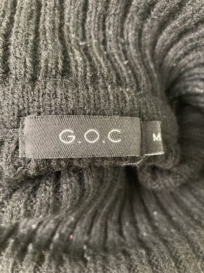 G.O.C/ジーオーシー/ニット/セーター/トップス/ブラック/M