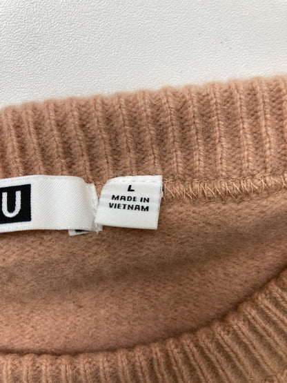 UNIQLO/ユニクロ/ニット/セーター/トップス/ベージュ/L