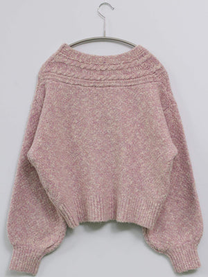 earth/アース/ニット/セーター/トップス/ピンク