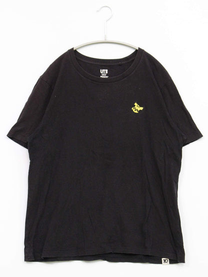 UNIQLO/ユニクロ/Tシャツ/カットソー/トップス/ブラック/L
