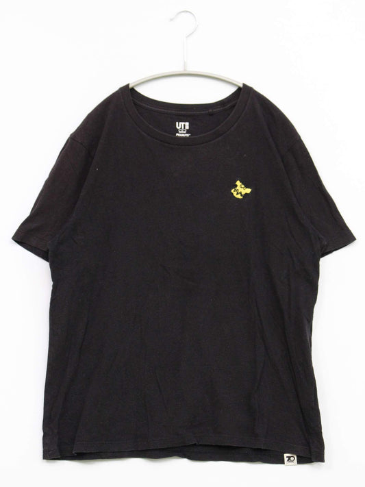 UNIQLO/ユニクロ/Tシャツ/カットソー/トップス/ブラック/L