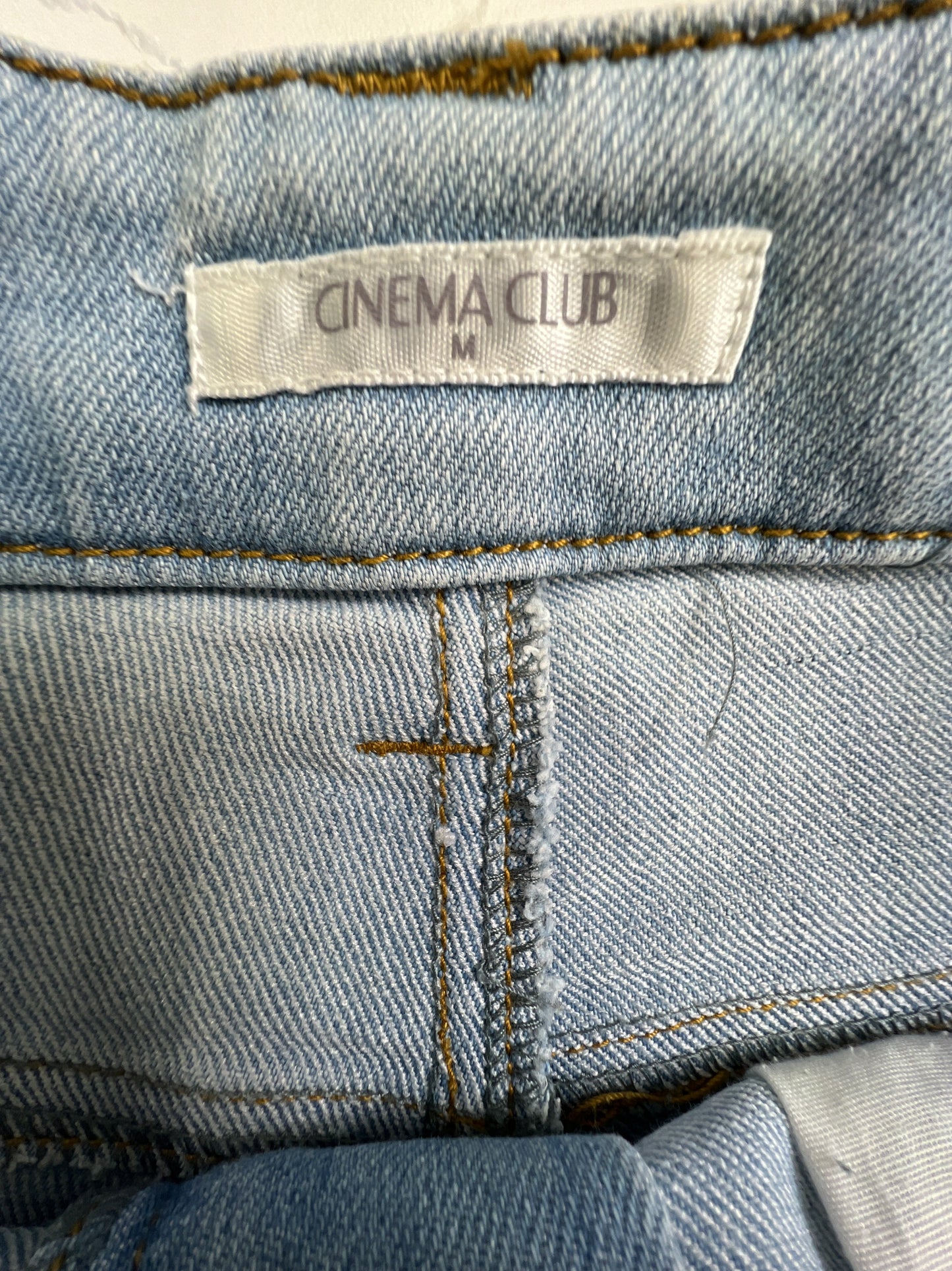 CINEMA CLUB/シネマクラブ/デニムパンツ/パンツ/スカイブルー/M