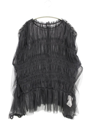 JEANASIS/ジーナシス/シャツ/ブラウス/トップス/ブラック/F