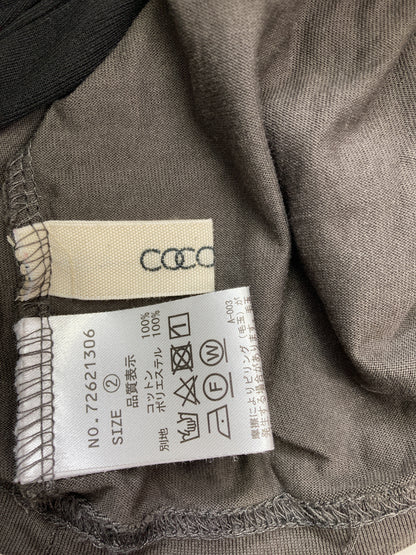 Tシャツ/カットソー/トップス/ブラック/2