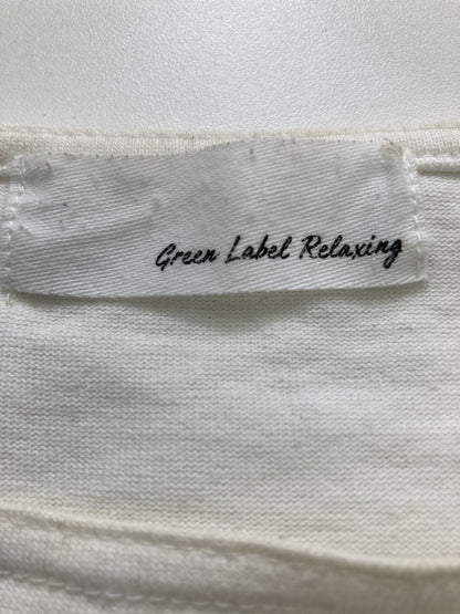 green label relaxing/グリーンレーベルリラクシング/Tシャツ/カットソー/トップス/ホワイト