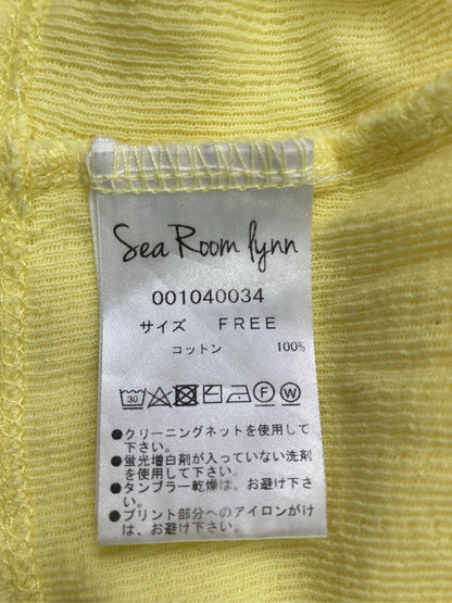 Sea Room lynn/シールームリン/Tシャツ/カットソー/トップス/イエロー/FREE