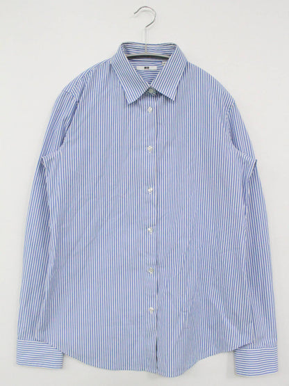 UNIQLO/ユニクロ/シャツ/ブラウス/トップス/ブルー/L