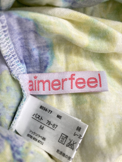 aimerfeel/ワンピース/ワンピース/ドレス/イエロー/M
