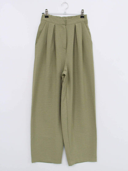 LOING/スラックス/パンツ/ライトグリーン