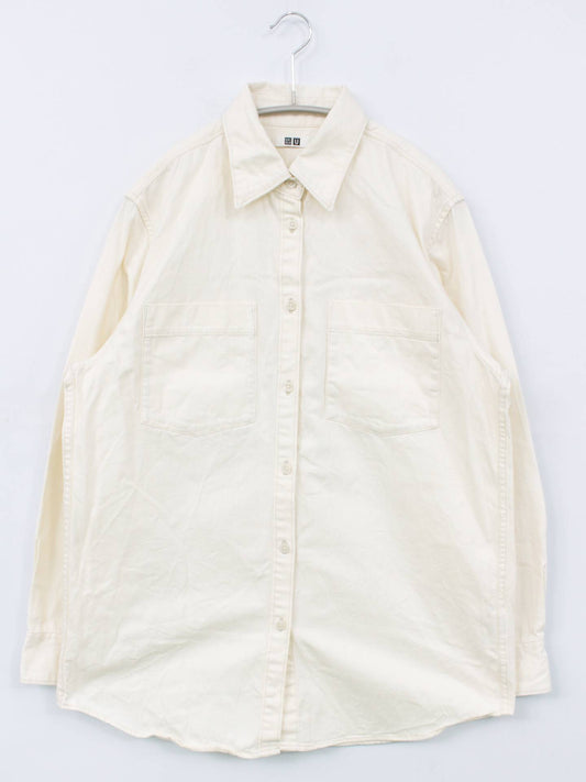 UNIQLO/ユニクロ/シャツ/ブラウス/トップス/ホワイト/M
