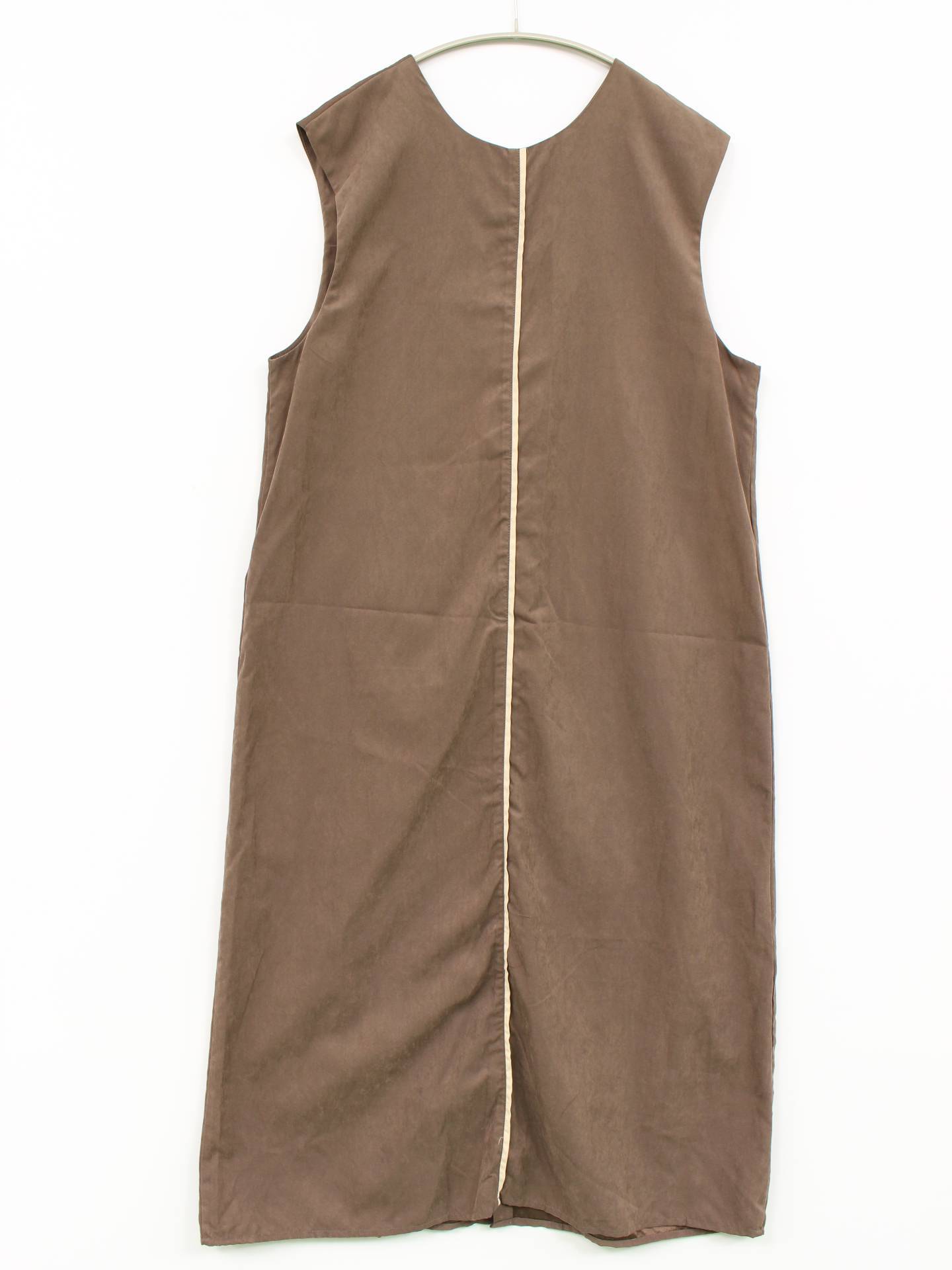 LAUIR/ラウアー/ジャンパースカート/ワンピース/ドレス/ブラウン/L