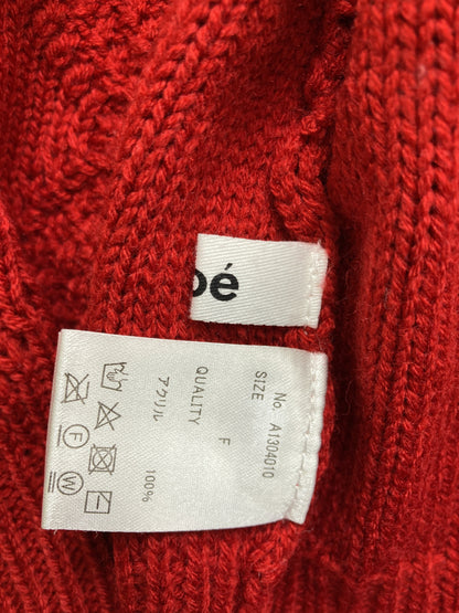 koe/カーディガン/ボレロ/トップス/レッド/F