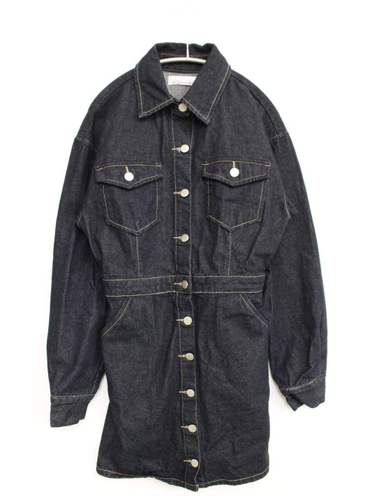 T.blossom/シャツワンピース/ワンピース/ドレス/ネイビー/FREE