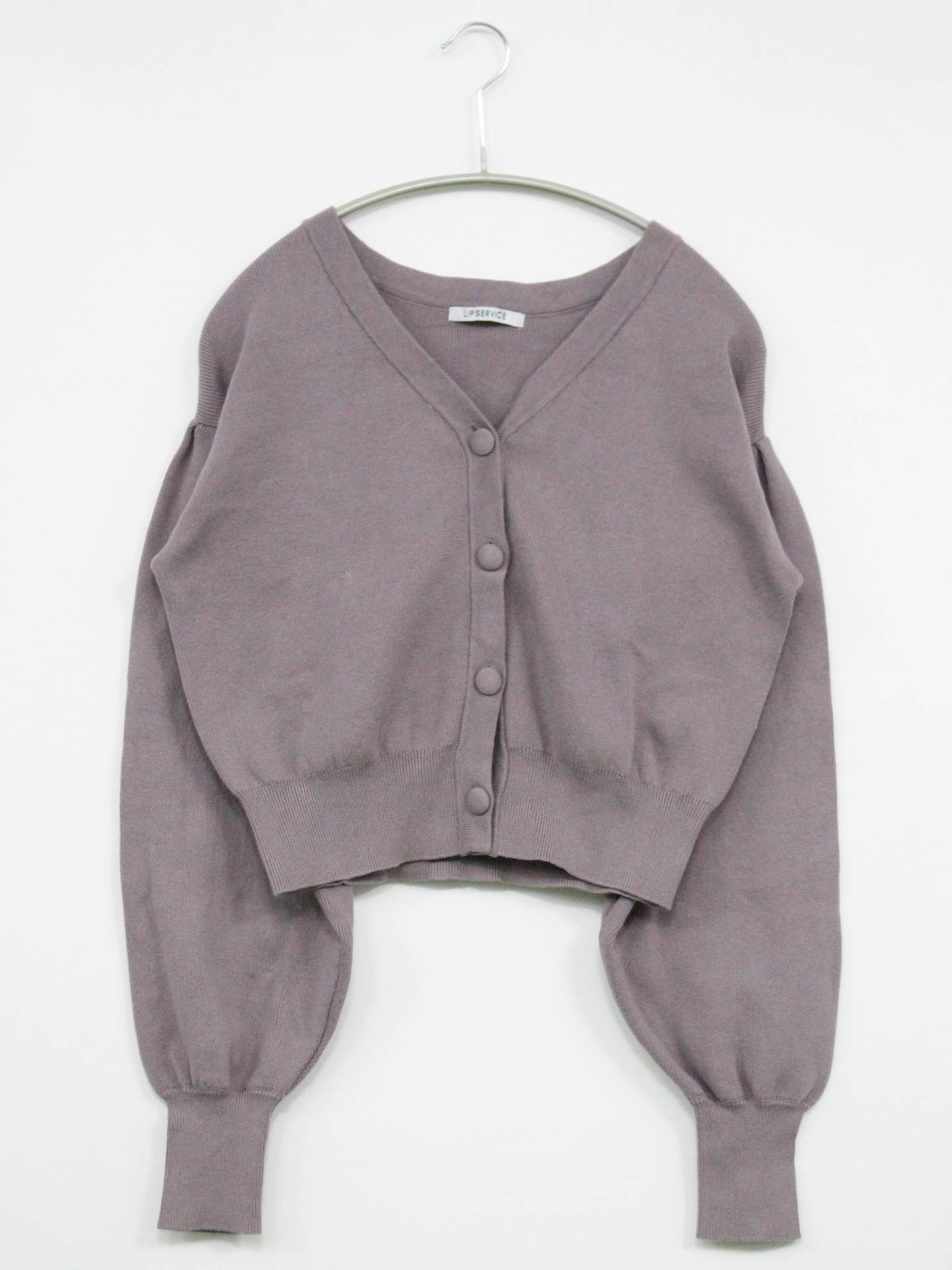 LIP SERVICE/カーディガン/ボレロ/トップス/グレー/F