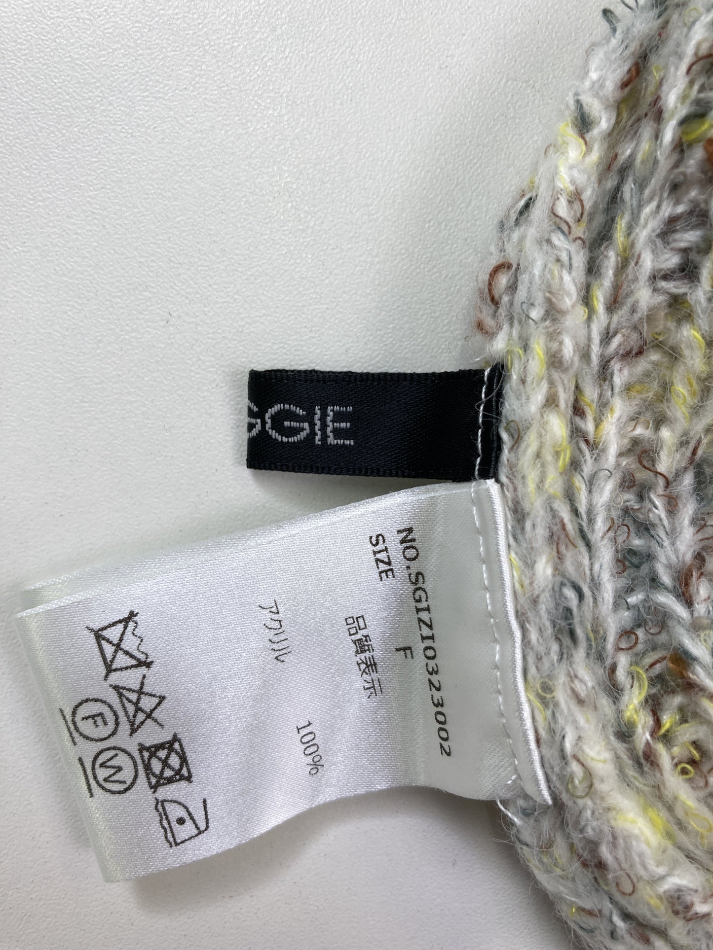 SHAGGIE/シャギー/ニット/セーター/トップス/グレー/F