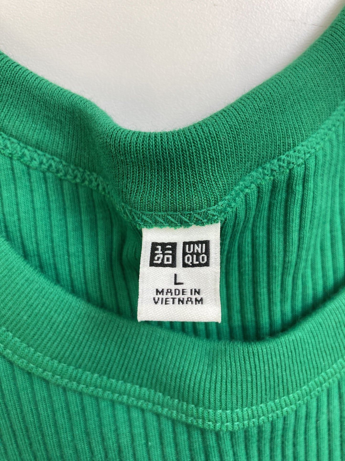 UNIQLO/ユニクロ/タンクトップ/トップス/グリーン/L