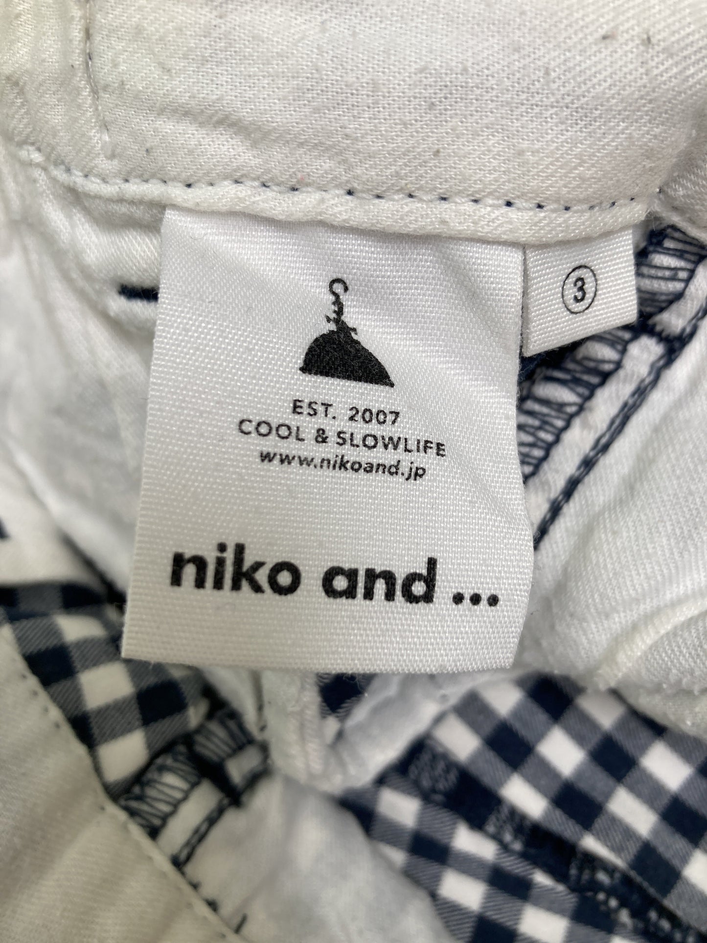 niko and .../ニコアンド/その他パンツ/パンツ/ブラック/3