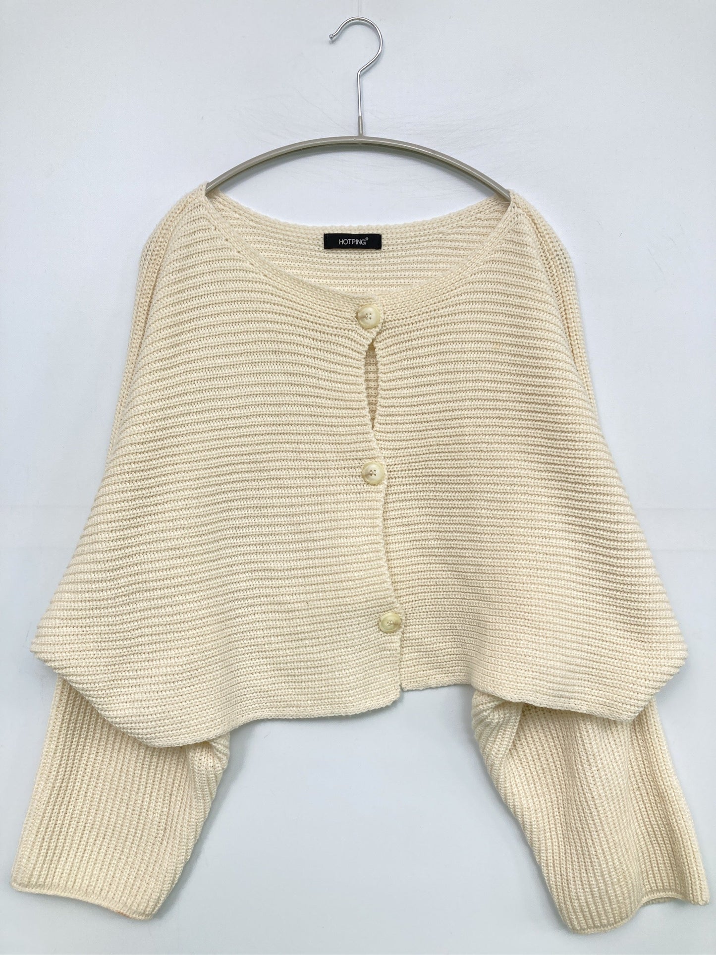 HOTPING/ホットピング/カーディガン/ボレロ/トップス/アイボリー