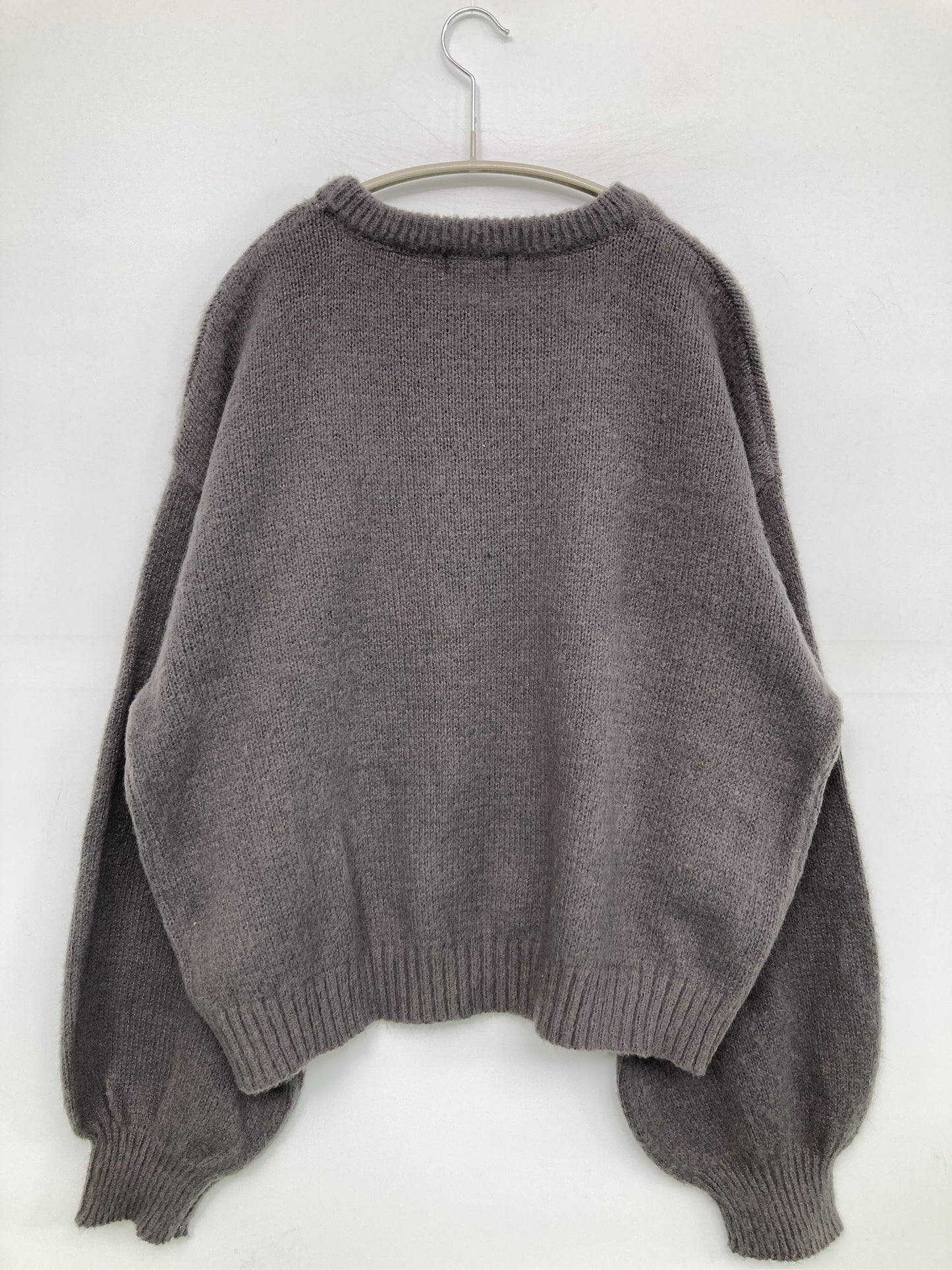 Helm/ヘルム/ニット/セーター/トップス/グレー/LL