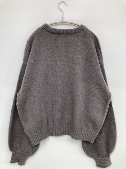 Helm/ヘルム/ニット/セーター/トップス/グレー/LL