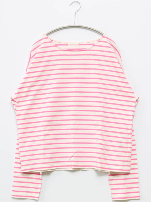 apres jour mignon/Tシャツ/カットソー/トップス/ピンク/LL