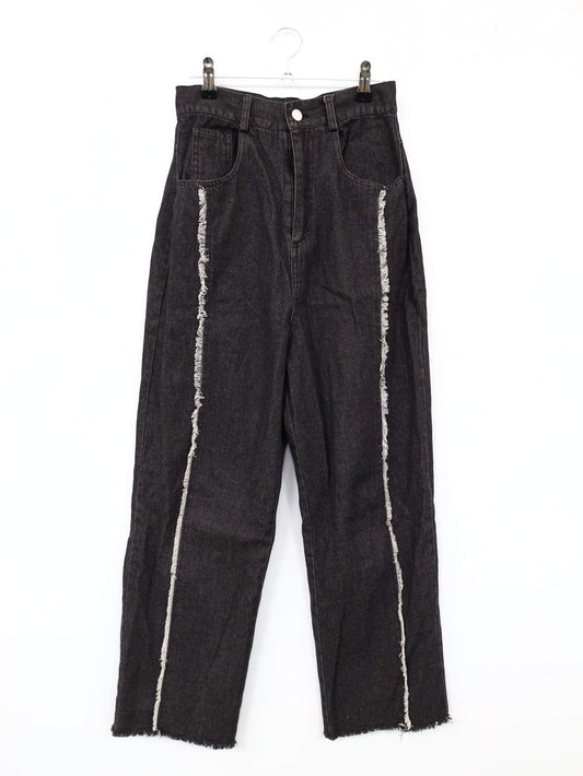 nemne/ネンネ/デニムパンツ/パンツ/ブラック/S