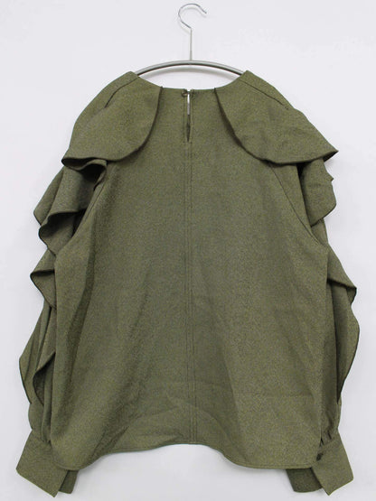 OPAQUE.CLIP/カーディガン/ボレロ/トップス/カーキ/38/M