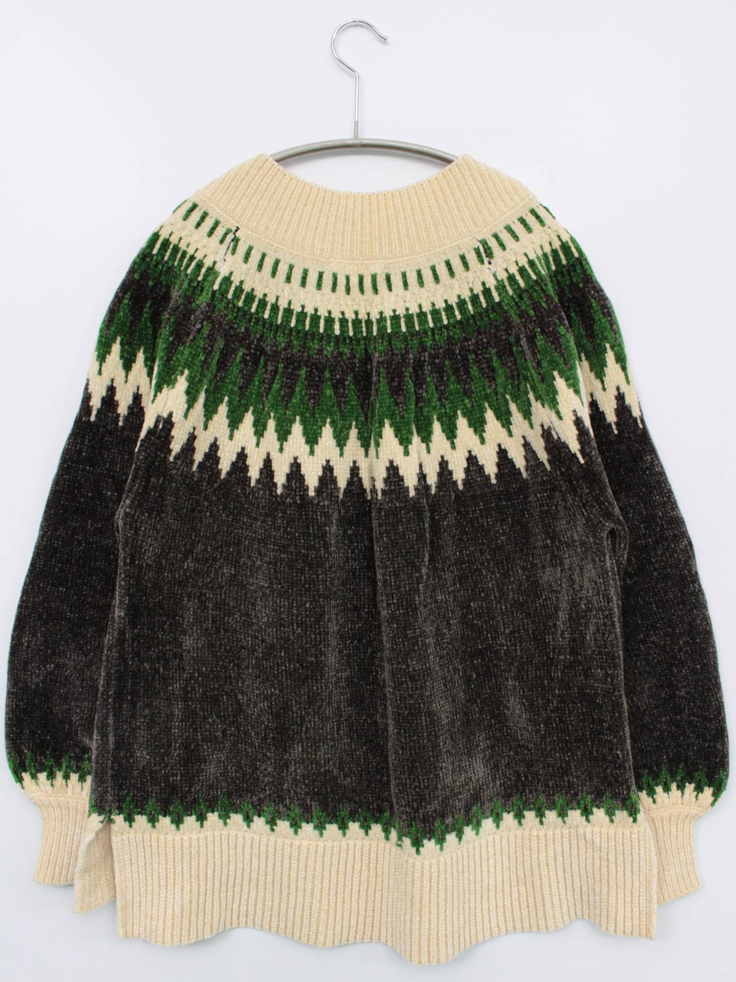 Live in comfort/ニット/セーター/トップス/グレー/L