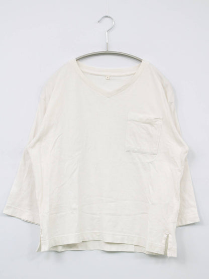 TOPVALU/Tシャツ/カットソー/トップス/ホワイト/S