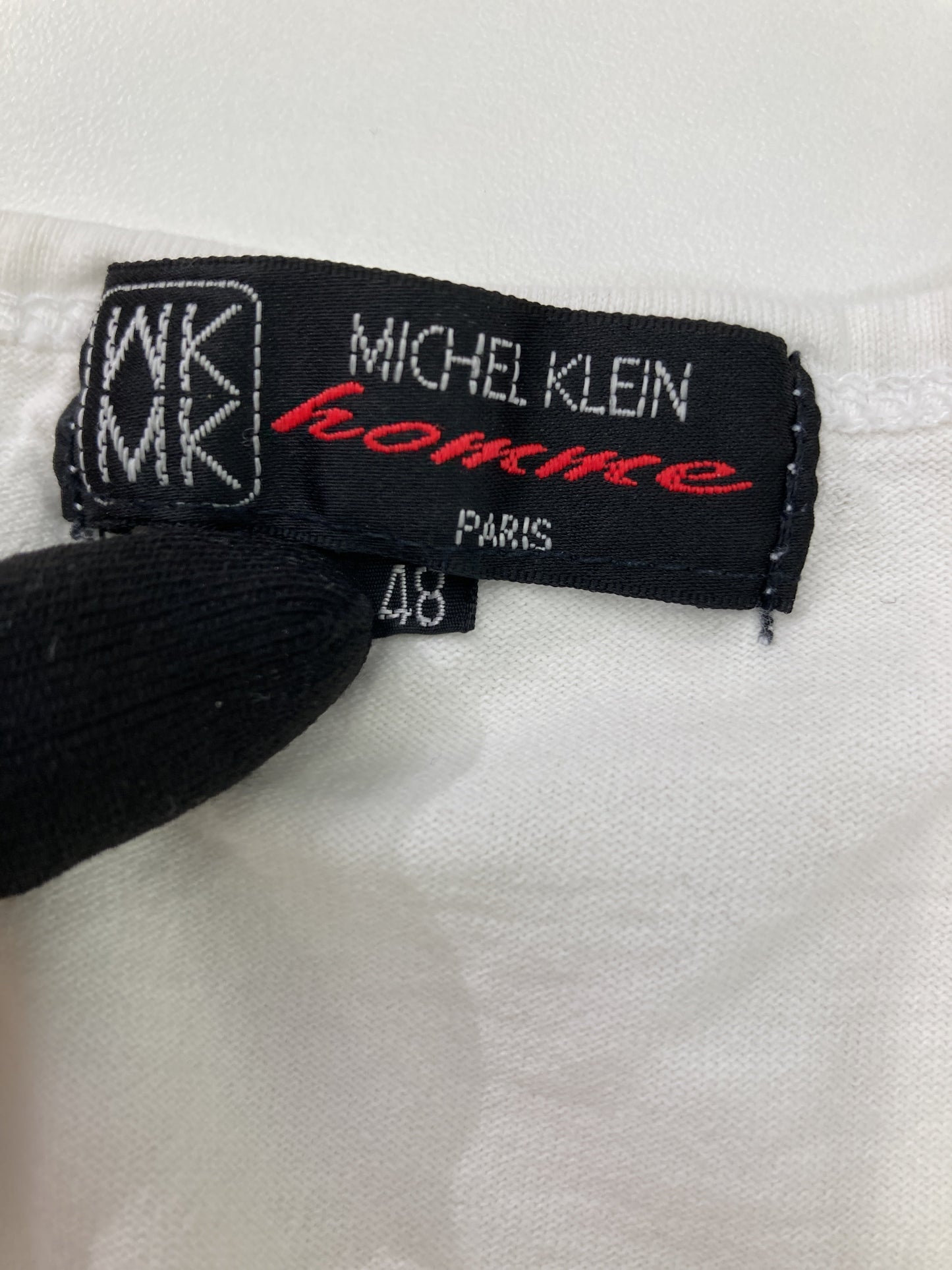 MICHEL KLEIN/Tシャツ/カットソー/トップス/ホワイト/48